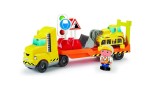  Abrick Truck With Excavator & Accessories (I-3291)