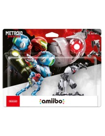 Amiibo Metroid Samus + E.M.M.I. Double Pack 