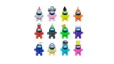 Figurina Statueta Among Us Mini Ejected Edition 3 Pack S3 Random Au6303
