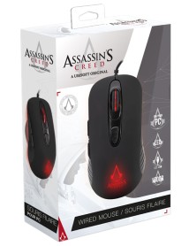 Assassin's Creed Gaming Mouse 3600 Dpi Led-black 