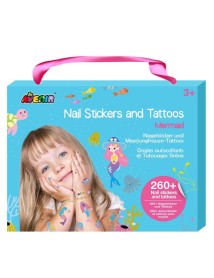 Avenir Nail Stickers And Tattoos Mermaid (58na218204) 