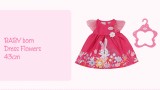 Papusa Baby Born Dress Flowers 43cm (832639)