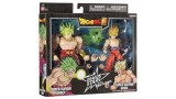 Figurina Statueta Bandai Dragon Stars Dragon Ball Super Super Saiyan Goku Battle Damage Ver. Vs. Super Saiyan Broly