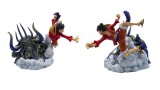 Figurina Statueta Banpresto Dioramatic One Piece Monkey D Luffy The Anime Ver.b 20cm