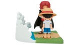 Figurina Statueta Banpresto Wcf Log Stories One Piece Monkey.D.luffy Shanks 7cm
