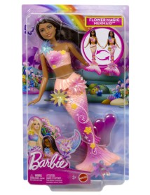 Barbie Blooming Magic Black Mermaid Doll (jdm73) 