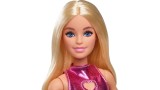 Barbie Fashionistas #230 Blonde Hair With Pink Metallic Dress Doll (hyt88)