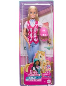 Barbie Mysteries The Great Horse Chase Malibu Doll With Riding Clothes Accessories (hxj38) 