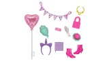 Barbie Pink Heart Balloon Accessories (hwv73)