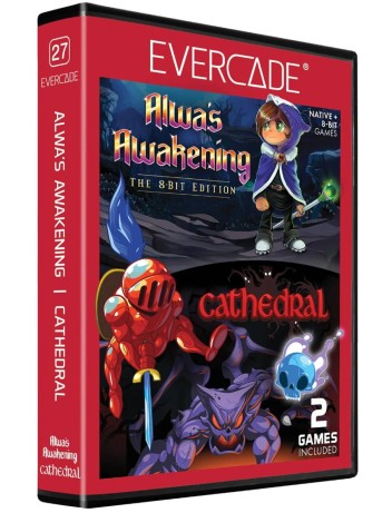 Joc Blaze Evercade Alwa Cathedral Dual Cartridge