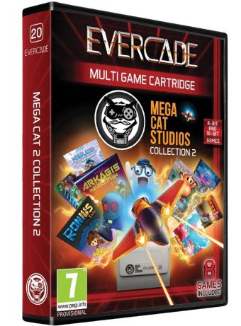 Joc Blaze Evercade Mega Cat 2 Cartridge