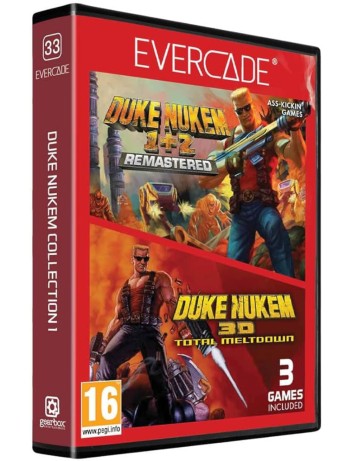 Joc Blaze Evercade Red Cart 33 Duke Nukem Collection 1