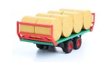 Bruder Bale Transport Trailer With 8 Round Bales (br2220)