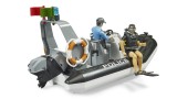 Joc Bruder Bworld Police Boat With Rotating Beacon Light (62733)