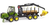  Bruder John Deere Forwarder Forestry Machine (02133)