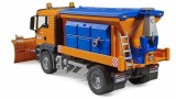  Bruder Man Tgs Winter Service Vehicle With Plough Blade (03785)