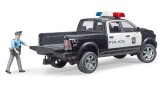 Bruder Police Ram With Policeman And Light & Sound Module (02505)