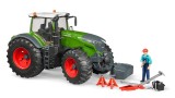  Bruder Tractor Fendt 1050 Vario With Mechanic (04041)