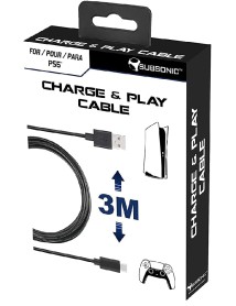 Cablu Subsonic Incarca Si Joaca (3m) - Ps5 