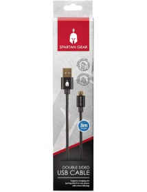 Cablu Usb Dublu Spartan Gear 3m 