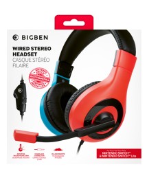 Casti Bigben Stereo Red/blue 