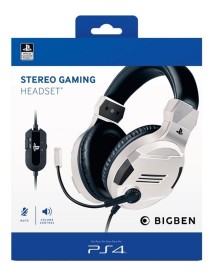 Casti Nacon Stereo Gaming V3 Alb  Playstation 4 