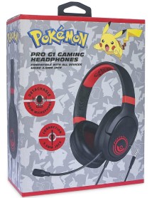Casti Otl Pokemon Poké Ball Red And Black Pro G1 Negru/rosu 