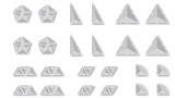  Connetix Clear Shape Expansion Pack 24 Pieces (ct-C-00024-sh)