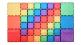  Connetix Rainbow Square Pack 42 Pieces (ct-r-00042-sq)