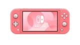 Consola Nintendo Switch Lite Coral + ANIMAL CROSSING & 3M NSO G/R