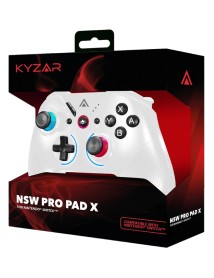 Controller Kyzar Switch Pro White Nsw 