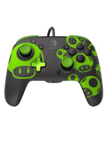 Controller Pdp Rematch Wired 1up Glow In The Dark - Nsw 