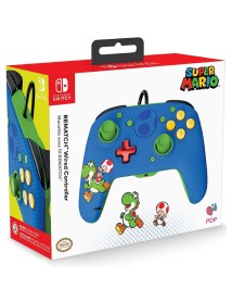 Controller Pdp Rematch Wired Mario & Yoshi 