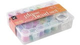 Craft Id Glass Bead Mix, 25 Colours (cr1406/ge)