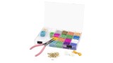  Craft ID Seed Bead Jewellery Making Kit 20 Colours Beads (cr1400/ge)