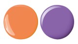  Crazy Chic Lovely Animals Nail Polish Purple & Orange (18842)