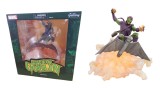 Figurina Statueta Diamond Deluxe Marvel Gallery Spider Man Comic Green Goblin 25cm
