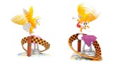 Figurina Statueta Diamond Sonic Gallery Tails Pvc 23cm