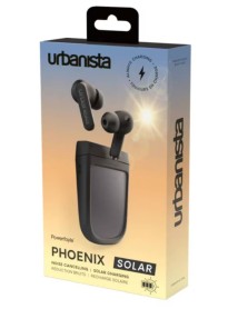 Earphones Urbanista Phoenix Solar Charging Midnight Black 