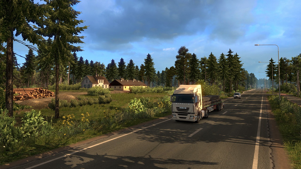 Euro Truck Simulator 2 Beyond The Baltic Sea Add On