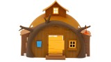 Famous Masha And Friends Bear House Play Set (mha22000)