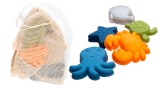 Filibabba Silicone Sand Toys 5 Pieces Animals Of The Sea (fi-03088)