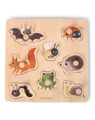 Filibabba Wooden Silhouette Puzzle Forest Friends (fi-03370)