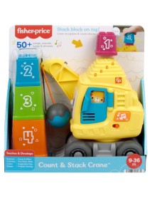 Fisher-price Count Stack Crane (hwy62) 