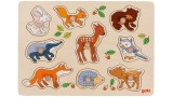  Goki Forest Animals Lift-out Puzzle (57387)