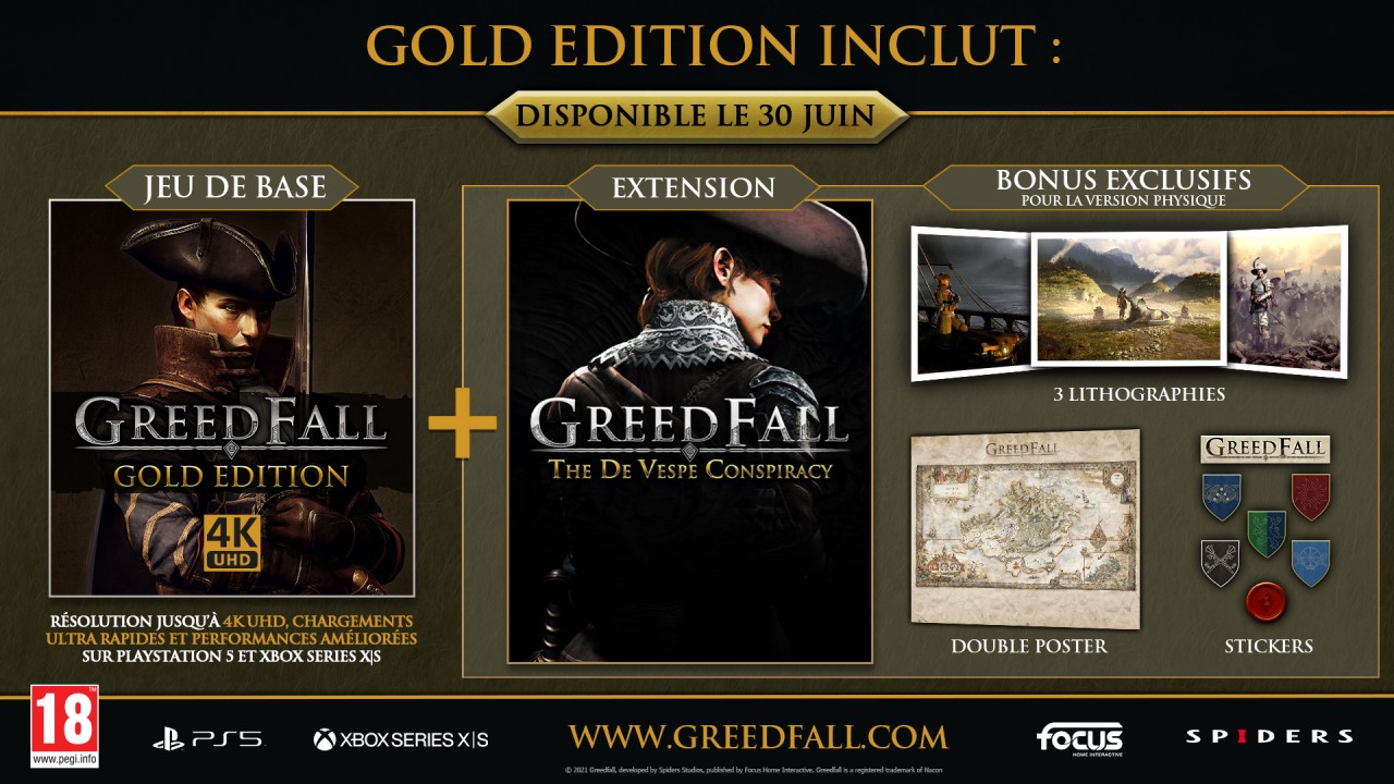 Greedfall Gold Edition