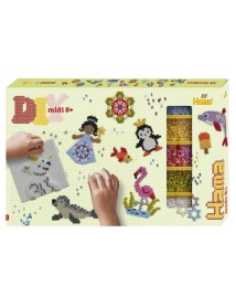 Hama Gift Box Approx. 6,000 Beads + 3 Plates (383047) 