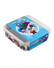 Hama Maxi Beads Christmas 600pcs + Plate 8206 In Bucket (388749)