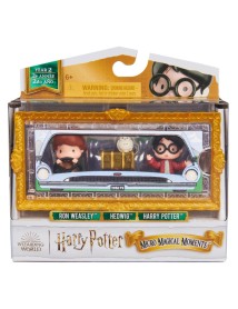 Harry Potter Micro Magical Moments Ron Weasly Hedwig Harry Potter Mini 3 Pack 