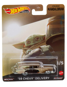 Hot Wheels Premium Disney Star Wars The Mandalorian 59 Chevy Delivery (hkc96) 